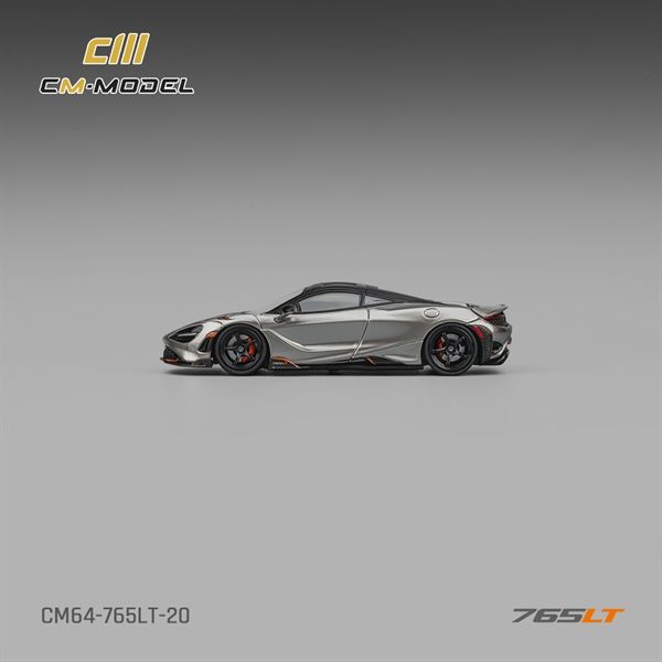  Mô hình xe Mclaren 765LT Metal gun gray tỉ lệ 1:64 CM Model CM64-765LT-20 