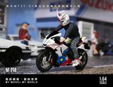 Set mô hình nhân vật và xe mô tô Yamaha YZF R1M - gundam RX78-2 tỉ lệ 1:64 MoreArt MO222218 