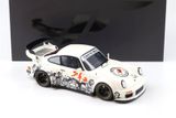  Mô hình xe Porsche 911 RWB Rauh-Welt Akira 2024 Glacier white tỉ lệ 1:18 GT Spirit GT508 