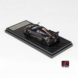  Mô hình xe Pagani Imola Matte Black carbon tỉ lệ 1:64 LCD Model LCD64041-MBC 