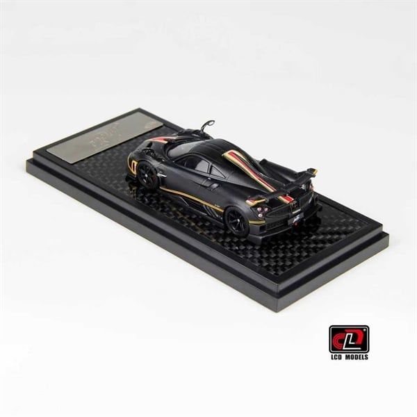  Mô hình xe Pagani Imola Matte Black carbon tỉ lệ 1:64 LCD Model LCD64041-MBC 