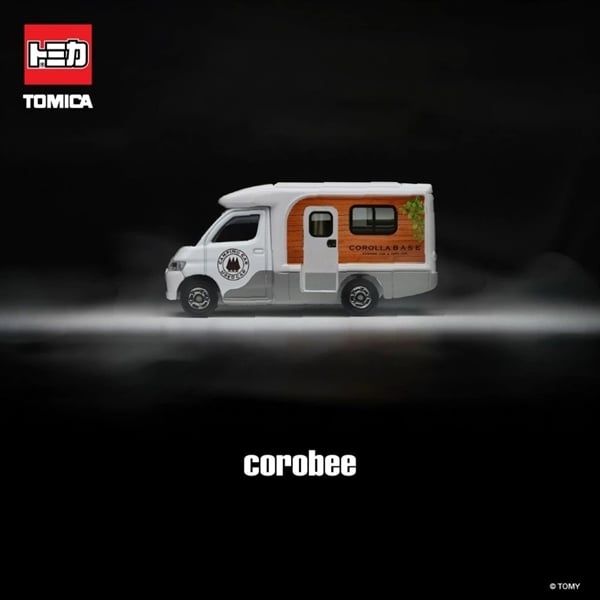  Mô hình xe RV / Mobile Home Tomica No.33 Corobee tỉ lệ 1:64 Tomica 188117 