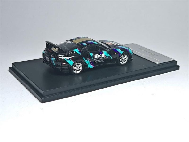  Mô hình xe ô tô Toyota Supra A80 (JZA80) Bomex V1 Modified HKS Livery tỉ lệ 1:64 My Model Collect MC OT64597 