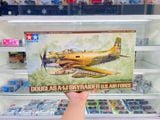  Mô hình lắp ráp máy bay quân sự DOUGLAS A-1J SKYRAIDER U. S. AIR FORCE tỉ lệ 1:48 Tamiya 61073 