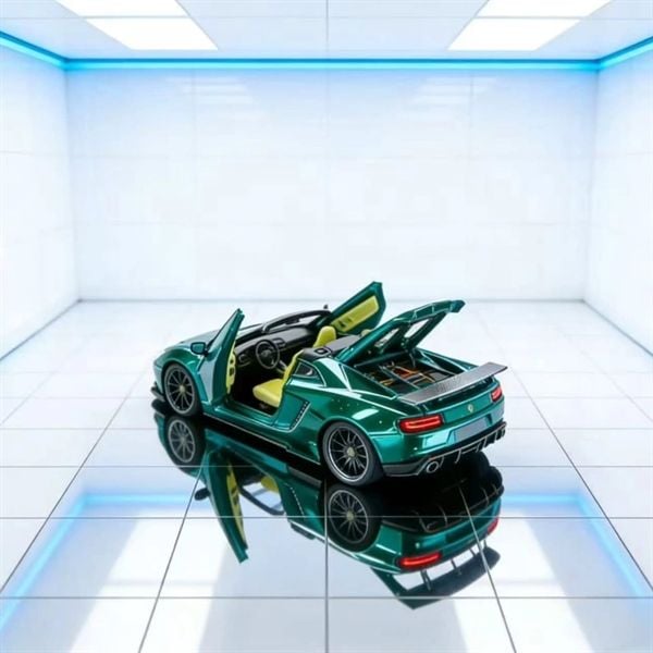  Mô hình xe Lamborghini LP720-4 Roadster Wide-Body tỉ lệ 1:64 TPC & Rhino model RM OT64394 