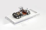 Mô hình xe Pagani Huayra Coupe 2014 Gullwing Doors chrome color tỉ lệ 1:64 HKM premium OT64755 