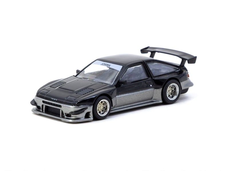  Mô hình xe Toyota Sprinter Trueno AE86 Widebody Black / Grey tỉ lệ 1:64 Tarmac Works T64G-060-BG 