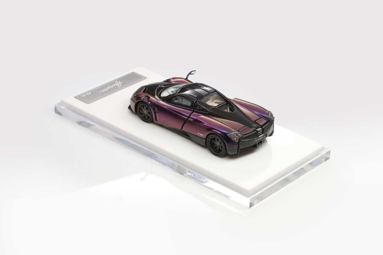  Mô hình xe Pagani Huayra Coupe 2014 Gullwing Doors chrome color tỉ lệ 1:64 HKM premium OT64755 