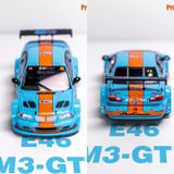  Mô hình xe BMW M3 E46 GTR Livery tỉ lệ 1:64 DCM x YF model OT64759 