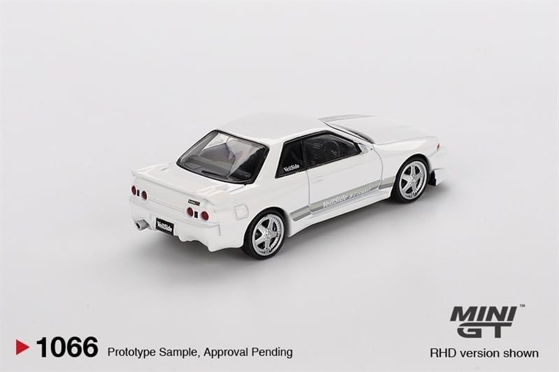  [Hàng Loose] Mô hình xe Nissan Skyline GT-R (R32) VeilSide Combat C-I White tỉ lệ 1:64 MiniGT MGT01066 