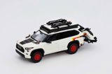  Mô hình xe Toyota Sequoia XK80 TRD Pro White TRD Livery tỉ lệ 1:64 GCD model KS-068-440 