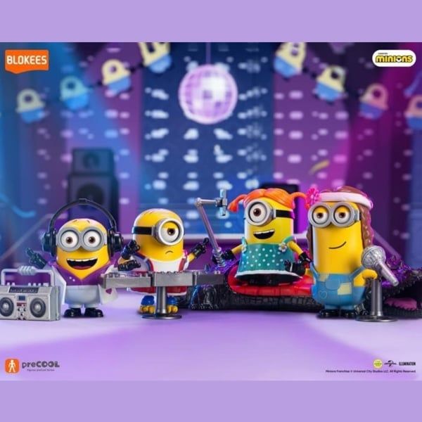  Mô hình lắp ráp Blokees Model Kits-preCOOL-Minions-08 Phil DJ 74854 