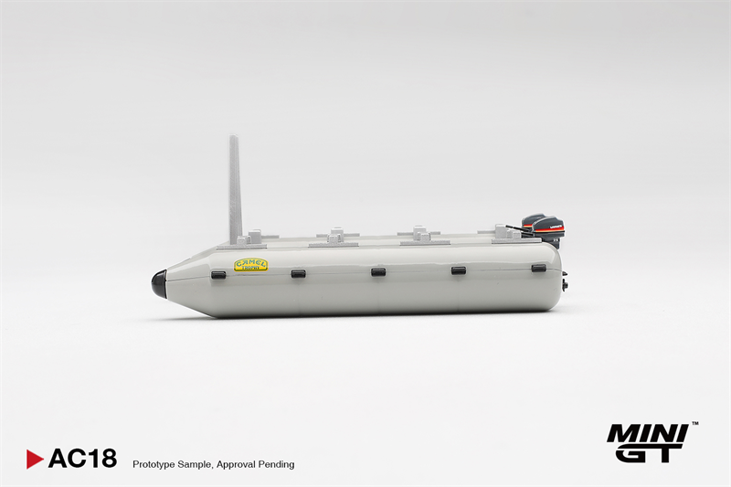  Mô hình Camel Trophy Pontoon Raft tỉ lệ 1:64 MiniGT MGTAC18 