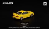  Mô hình xe MUGEN DC2 - YELLOW tỉ lệ 1:64 Poprace PR640377 