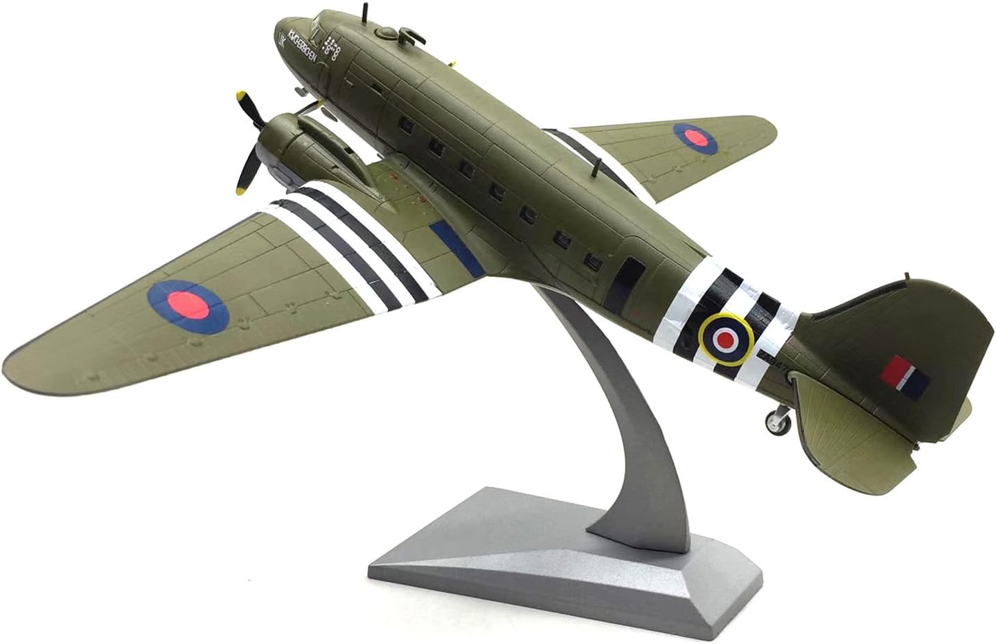  Máy bay quân sự WWII C-47 Transport (UK) tỉ lệ 1:200 Ns Model MBQS066 