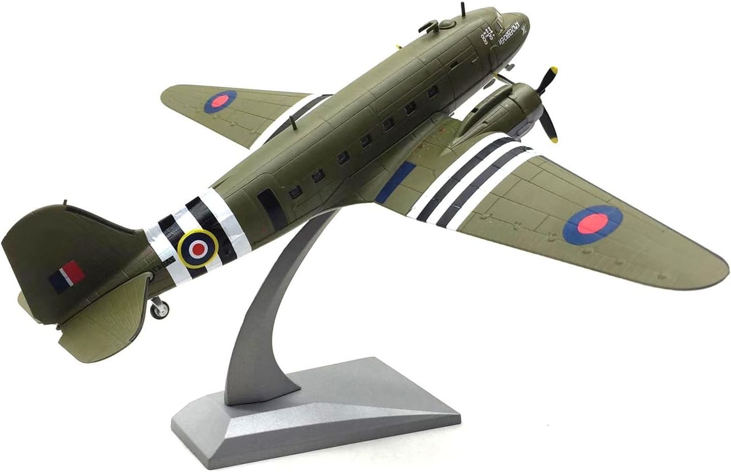  Máy bay quân sự WWII C-47 Transport (UK) tỉ lệ 1:200 Ns Model MBQS066 