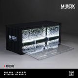  Hộp trưng bày container garage có đèn sao storage scence 30cm x 12.5cm x 13cm cho xe mô hình tỉ lệ 1:64 MoreArt Box MBOX MB400307 