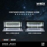  Hộp trưng bày container garage có đèn sao storage scence 30cm x 12.5cm x 13cm cho xe mô hình tỉ lệ 1:64 MoreArt Box MBOX MB400307 