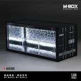  Hộp trưng bày container garage có đèn sao storage scence 30cm x 12.5cm x 13cm cho xe mô hình tỉ lệ 1:64 MoreArt Box MBOX MB400307 