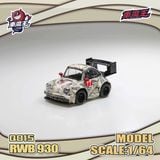  Mô hình xe Porsche RWB 930 series Q tỉ lệ 1:64 Demon King Auto Q015 
