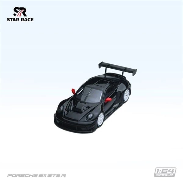  Mô hình xe Porsche GT3 R black racing tỉ lệ 1:64 Star race SR64045 