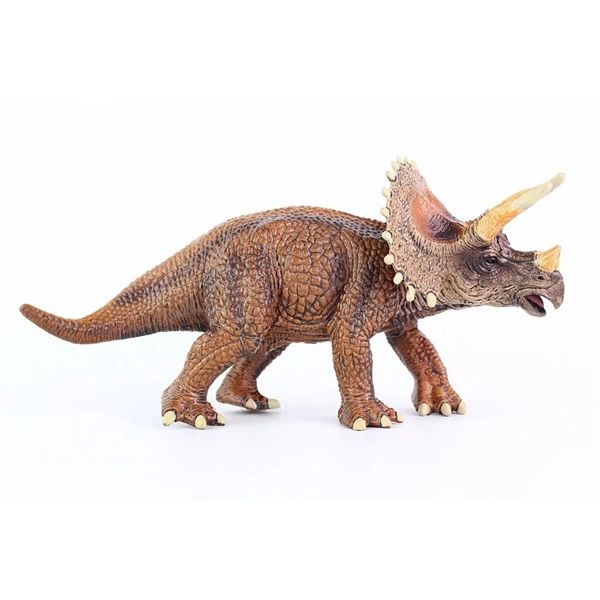  Mô hình khủng long tam giác long 3 sừng Triceratops 18cm bằng nhựa JZD006 