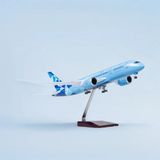  Mô hình máy bay Etihad Manchester City Boeing B787 có bánh xe kích thước 47cm no led MB47103 