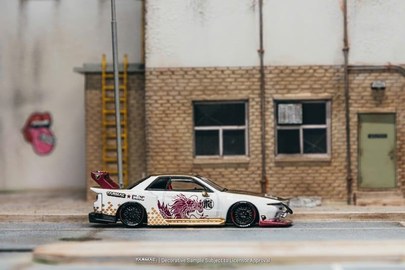  Mô hình xe LB-KAIDO WORKS Nissan R32 Skyline tỉ lệ 1:64 Tarmac Works T64-097-26HEC 