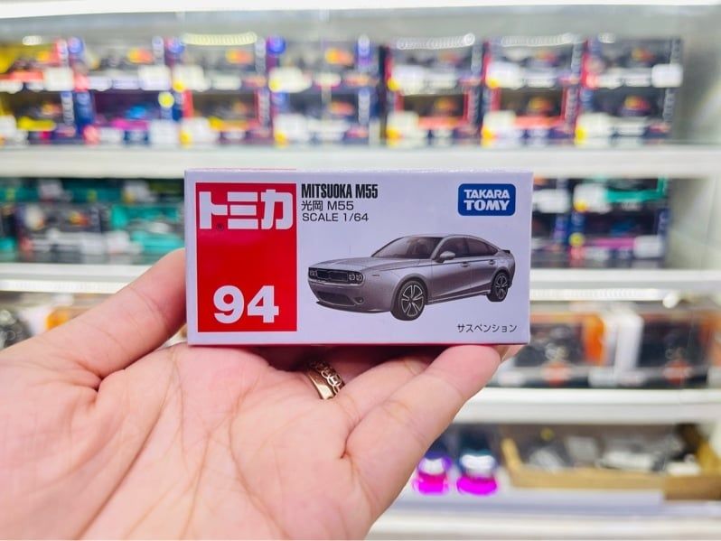  Mô hình xe Mitsuka M55 silver No.94 tỉ lệ 1:64 Tomica 950868 