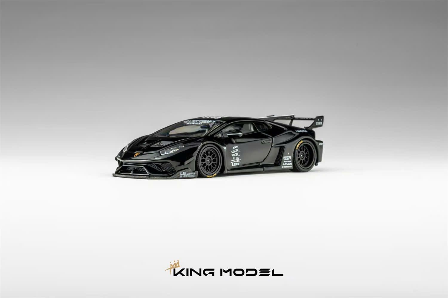  Mô hình xe Lamborghini Huracan GT EVO LBWK LB WORKS tỉ lệ 1:64 King model OT64895 