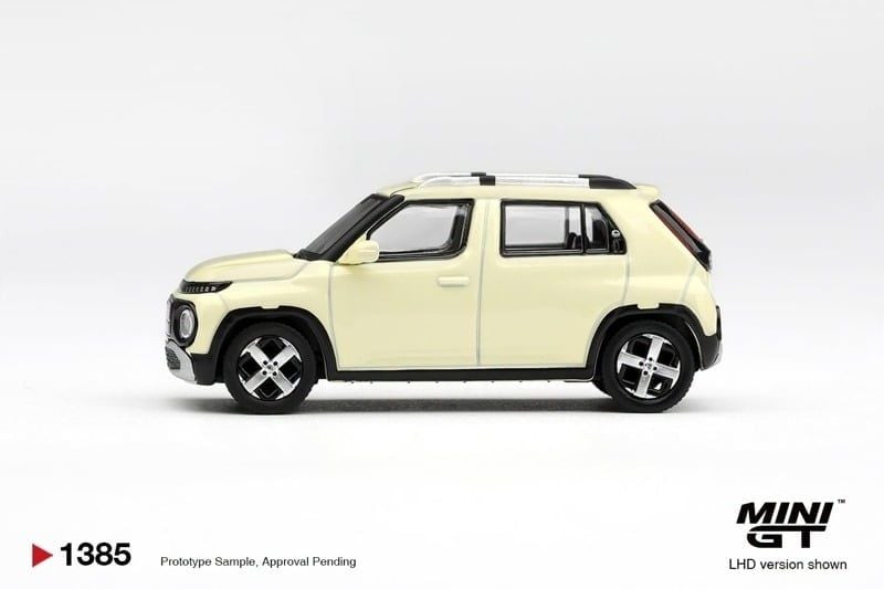  Mô hình xe Hyundai Casper Butter Cream Yellow Pearl tỉ lệ 1:64 MiniGT MGT01385-L 