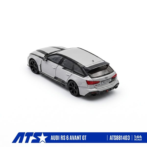  Mô hình xe AUDI RS 6 AVANT GT Grey ATS (Atenza) ATS881403 