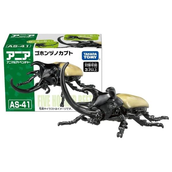  Mô hình động vật bọ cánh cứng Ania AS-41 Five Horns Beetle Takara Tomy 908524 