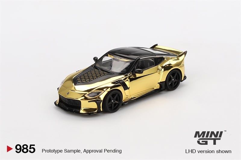  [Hàng Loose] Mô hình xe Nissan Z VeilSide FFZ400 Gold Chrome tỉ lệ 1:64 MiniGT MGT00985 