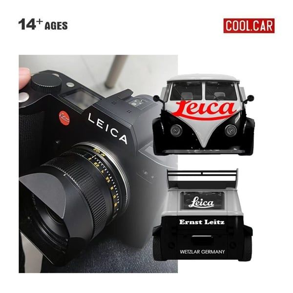  Mô Hình Xe Volkswagen T1 Leica Paint Job Die-Cast Model Car tỉ lệ 1:64 Cool car CC642950 