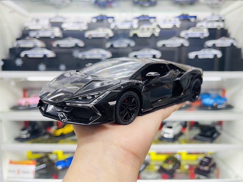  Xe ô tô mô hình bằng hợp kim và nhựa Lam RVT   phun hơi nước   tỉ lệ 1:24 Newao XA2415 