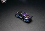  Mô hình xe LBWK GTR35 Custom Edition - Diecast Model * Midnight Blue Chameleon TPC 1:64 OT64792 