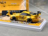  Mô hình xe Porsche 911 RWB Rauh Welt 993 & 964 Minion livery tỉ lệ 1:64 ZJWJ Model OT64786 