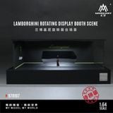  Hộp trưng bày mica mô phỏng Lamborghini xoay màn hình đứng cảnh mô hình 1:64 MoreArt MO970107 