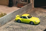  Mô hình xe Porsche 911 Carrera RS 2.7 Lightweight - Yellow tỉ lệ 1:64 Tarmac Works Schuco T64S-023-YL 