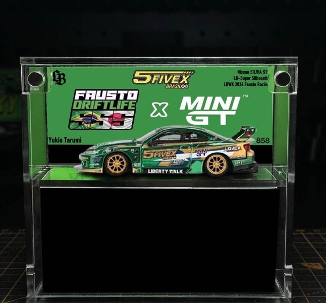  Hộp trưng bày mica các dòng xe MiniGT có khung ảnh tỉ lệ 1:64 Colabox PKC 