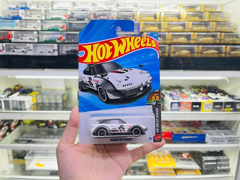 Mô hình xe Mazda MX5 Miata Hotwheels kim loại có bản quyền chính hãng tỉ lệ 1:64 C4982-MA 