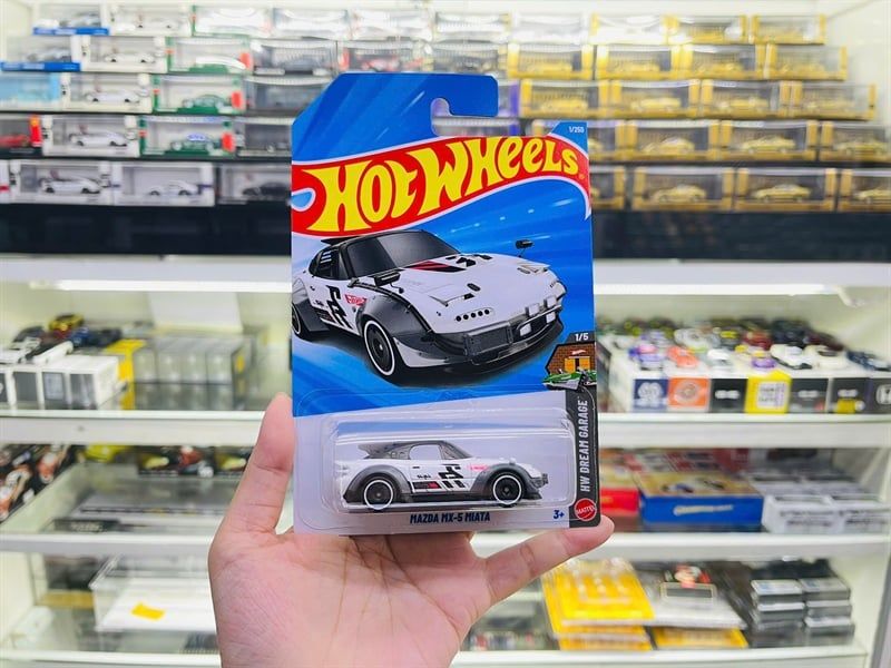  Mô hình xe Mazda MX5 Miata Hotwheels kim loại có bản quyền chính hãng tỉ lệ 1:64 C4982-MA 