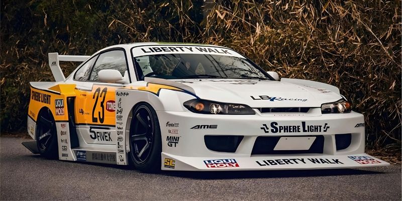  Phụ kiện Thảm lót chống trượt chủ đề siêu xe Nissan kích thước 30x60cm Autono1 PT124A 