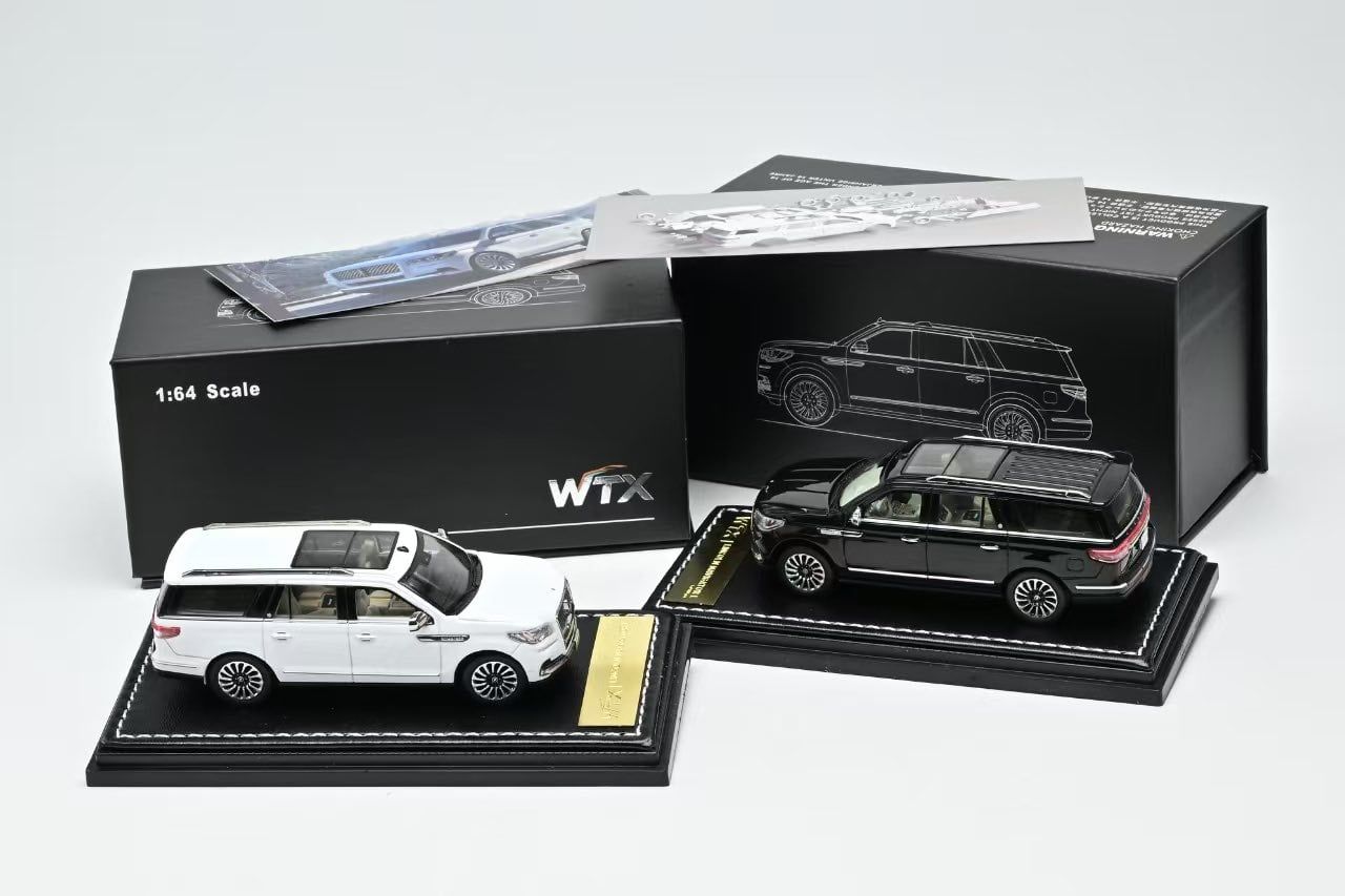  Mô hình xe Lincoln Navigator 2022 (LWB) tỉ lệ 1:64 WTX model OT64797 