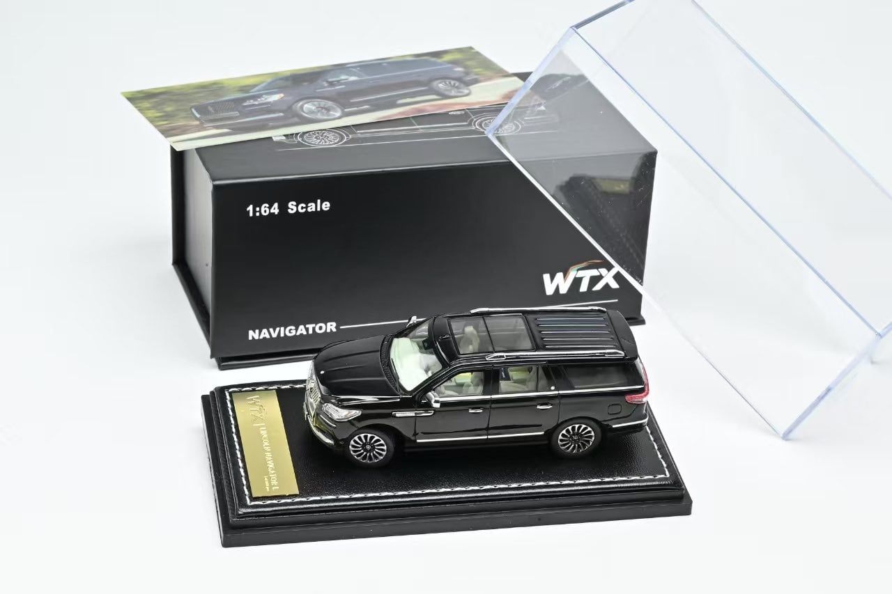  Mô hình xe Lincoln Navigator 2022 (LWB) tỉ lệ 1:64 WTX model OT64797 