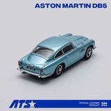  Mô hình xe Aston Martin DB5 - Caribbean Pearl Blue tỉ lệ 1:64 ATS (Aites) ATS881205 