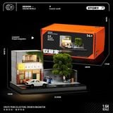  Hộp trưng bày mô phỏng Tiệm đậu hũ nhà Fujiwara Fujiwara Tofu Ten 260*170*120mm tỉ lệ 1:64 Shou cang jia SCJ82034 