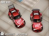  Mô hình xe Porsche RWB 993 Coca Cola Livery (2 Versions) tỉ lệ 1:64 Street Weapon model OT64745 