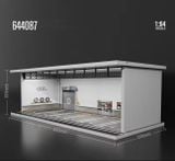  Hộp trưng bày mô phỏng dirorama garage Maintenance workshop Lighting Assembly Scene tỉ lệ 1:64 M-Cool MO914085 